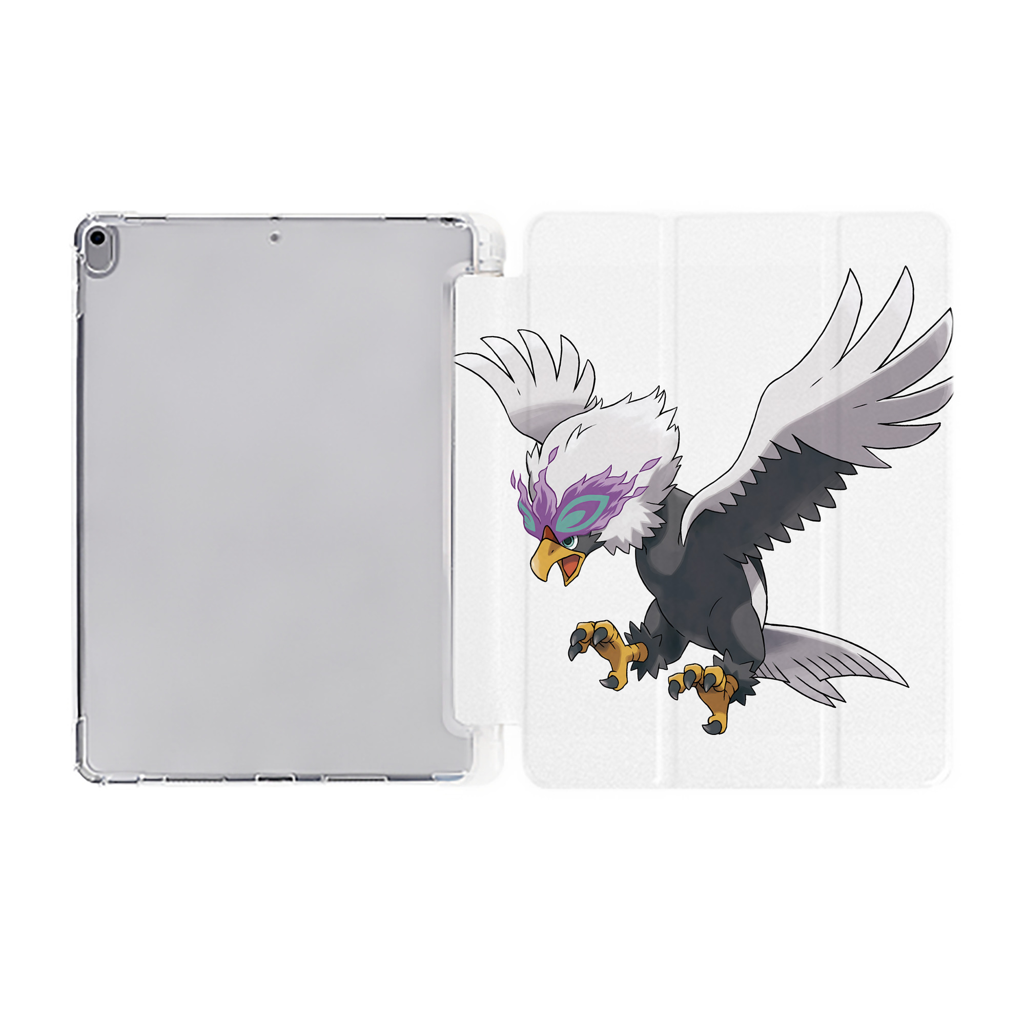 （画像用） ポケットモンスター Pokémon IPad ケース ペン収納付き 三つ折りスタンド PUレザー×シリコン 対応機種9.5/10.5/10.9インチ